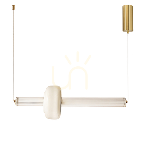 Kontrola Závěsná lampa PURAS bílá LED 15W CANDELLUX 31-50595