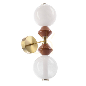 FLORES hnědá LED 10W nástěnná lampa CANDELLUX 22-50700 small 0