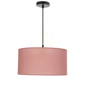 Závěsné svítidlo Candellux SHANTI 31-38647, světle vřesově růžové stínidlo 40 cm, 1×E27 small 6