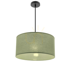 Závěsné svítidlo Candellux SHANTI 31-38654, mátové stínidlo 40 cm, černý závěs, E27 small 5