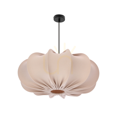 Kontrola CAFEE béžová E27 40W závěsná lampa CANDELLUX 31-42019