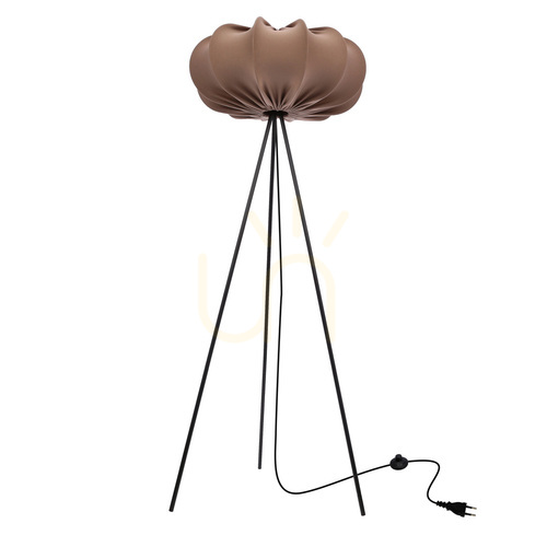 Kontrola Hnědá stojací lampa CAFEE' E27 40W CANDELLUX 51-42026
