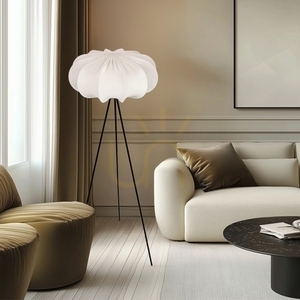 CAFEE' bílá E27 40W stojací lampa CANDELLUX 51-42033 small 1