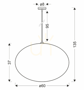 Závěsná lampa MELLOW černá E27 40W CANDELLUX 31-41975 small 2