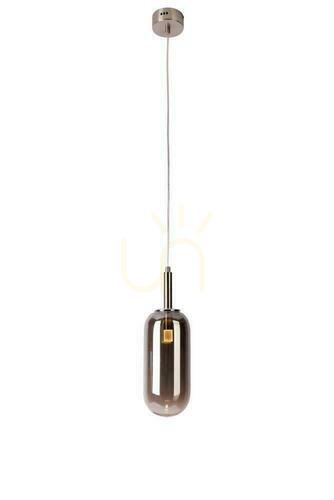 Kontrola FIUGGI stříbrná LED 6W závěsná lampa CANDELLUX 50133214