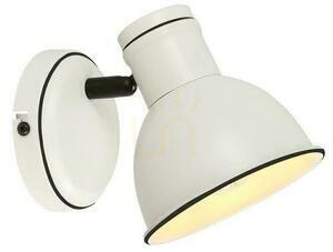 Nástěnná lampa ZUMBA bílá černá E14 40W CANDELLUX 91-72115 small 0