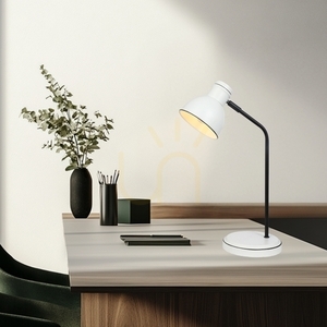 Stolní lampa ZUMBA bílá černá E14 40W CANDELLUX 41-72078 small 3