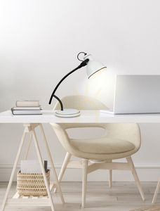 Stolní lampa ZUMBA bílá černá E14 40W CANDELLUX 41-72085 small 3