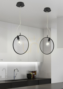 SKIROS černá závěsná LED lampa 60+12W CANDELLUX A0024-321 small 1
