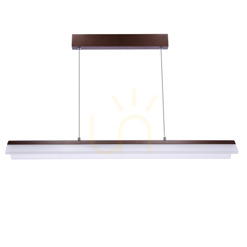 Kontrola CURACOA hnědá závěsná lampa LED 33W CANDELLUX A0011-320