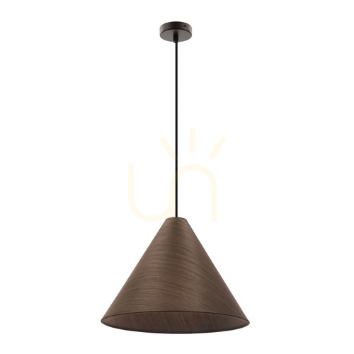 Kontrola Závěsná lampa CONO hnědá E27 40W CANDELLUX 31-37886