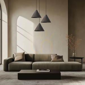 CONO černá E27 40W závěsná lampa CANDELLUX 31-35967 small 2
