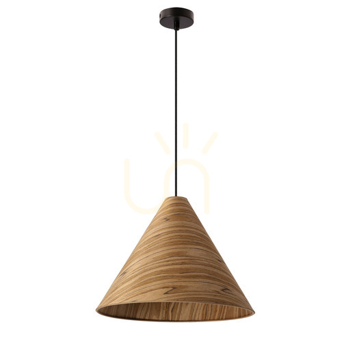 Kontrola Závěsná lampa CONO hnědá E27 40W CANDELLUX 31-37893