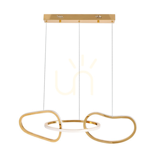 Kontrola ANNELI zlatá LED 30W závěsná lampa CANDELLUX 33-35639