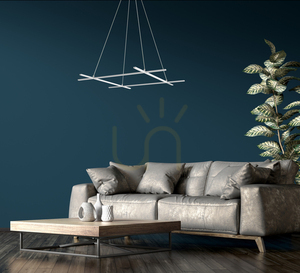 ANDROS stříbrná závěsná lampa LED 40W CANDELLUX A0020-340 small 2