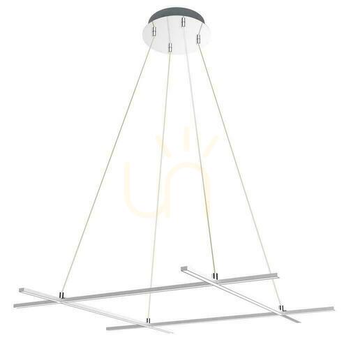 Kontrola ANDROS stříbrná závěsná lampa LED 40W CANDELLUX A0020-340