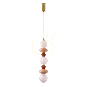 FLORES hnědá LED 20W závěsná lampa CANDELLUX 33-50670 small 0