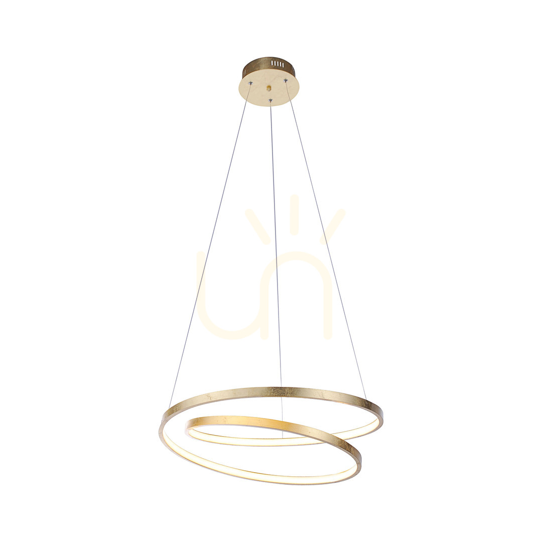 Pohled Závěsné svítidlo ROMAN 2472-12 Gold 1xLED Závěsné svítidlo ROMAN 2472-12 Gold 1xLED
