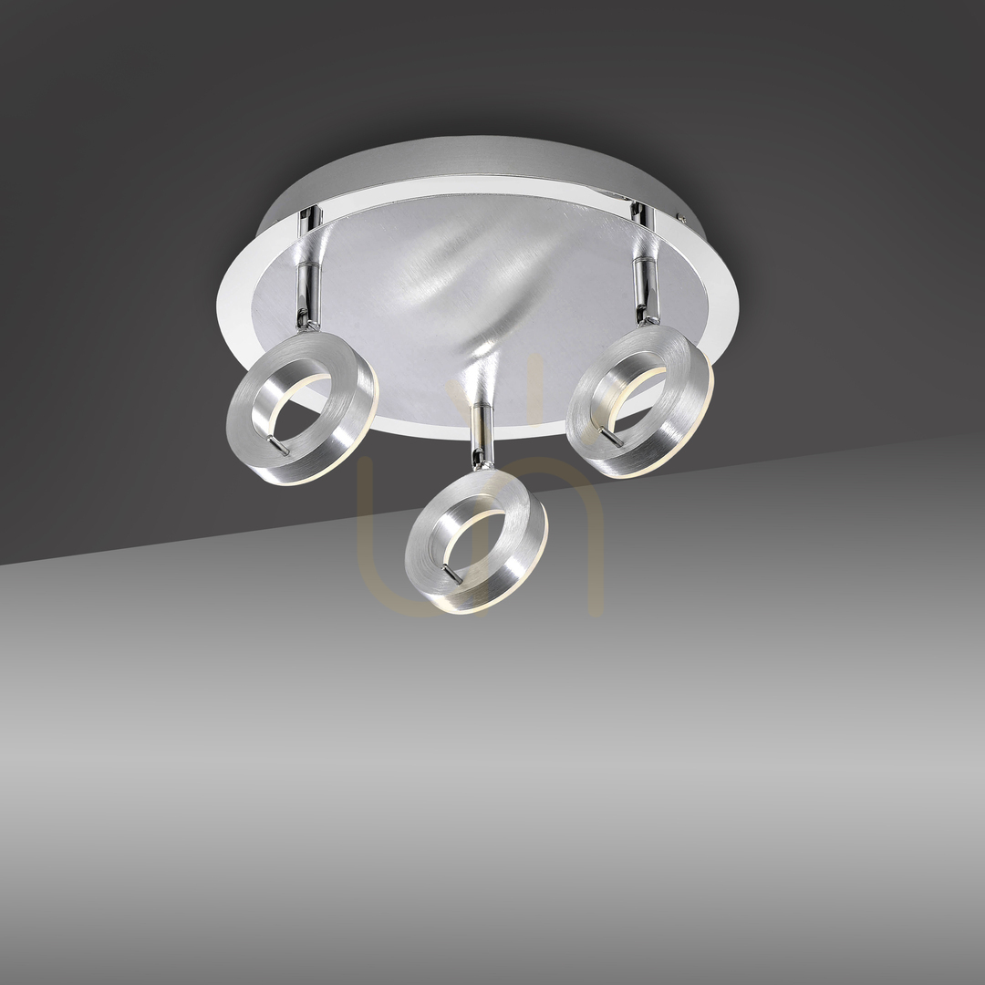 Zobrazit SILEDA plafond 6788-96 Silver 3xLED SILEDA plafond 6788-96 Silver 3xLED