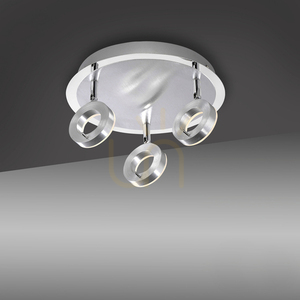 SILEDA plafond 6788-96 Silver 3xLED 8 SILEDA plafond 6788-96 Silver 3xLED small 8