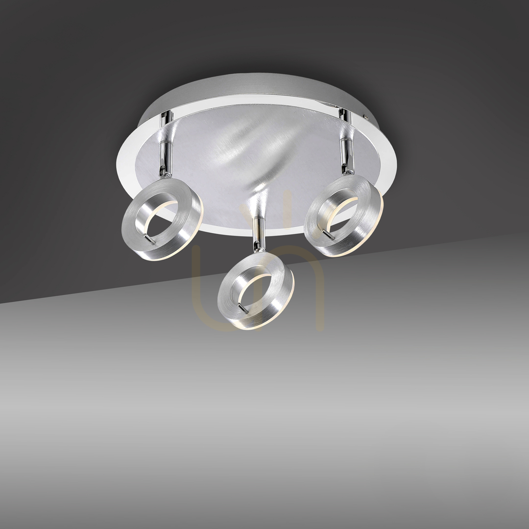 Zobrazit SILEDA plafond 6788-96 Silver 3xLED SILEDA plafond 6788-96 Silver 3xLED