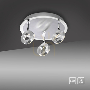 SILEDA plafond 6788-96 Silver 3xLED 9 SILEDA plafond 6788-96 Silver 3xLED small 9