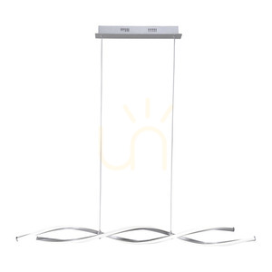 Závěsné svítidlo POLINA 9142-55 Stříbrná 2xLED 10 Závěsné svítidlo POLINA 9142-55 Stříbrná 2xLED small 10