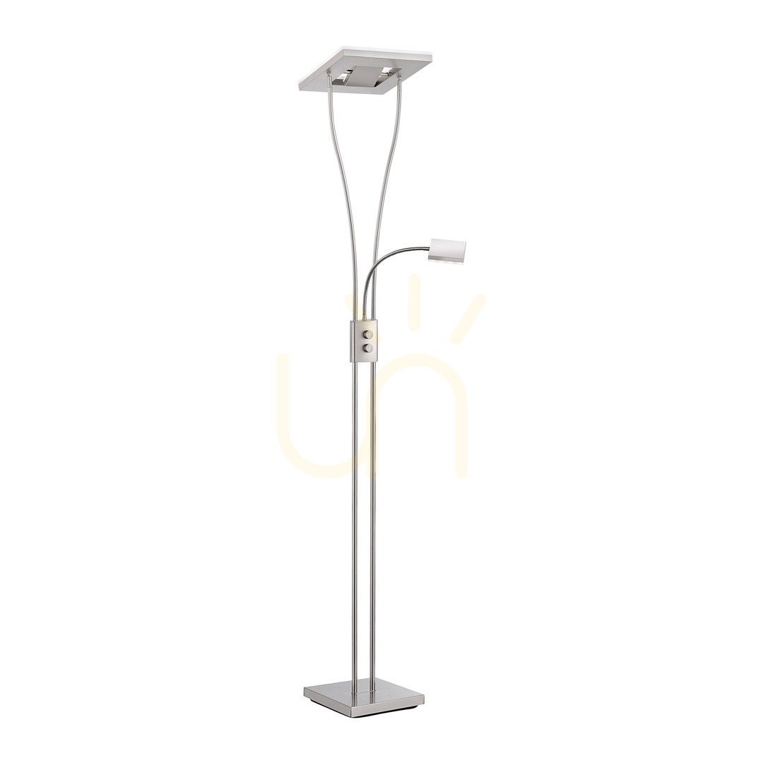 Pohled Stojací lampa HELIA 11776-55 Stříbrná 3xLED Stojací lampa HELIA 11776-55 Stříbrná 3xLED
