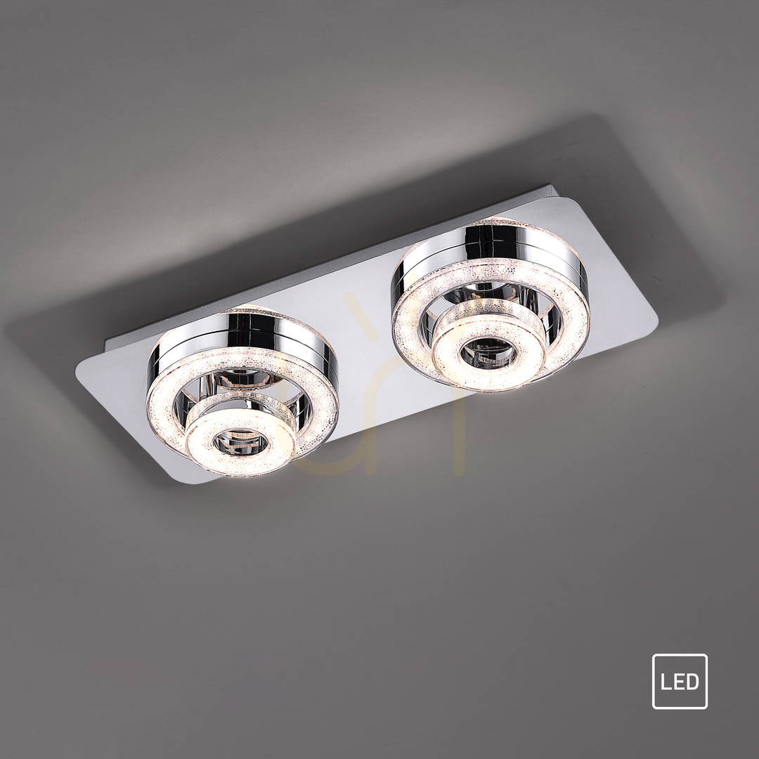 Zobrazit TIM Plafond 14521-17 Chrome 4xLED TIM Plafond 14521-17 Chrome 4xLED