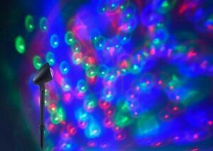 DISCO Zahradní lampa 19035-18 černá 1xLED small 10