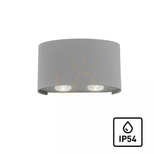 Nástěnné svítidlo CARLO 9487-21 Silver 4xLED small 12