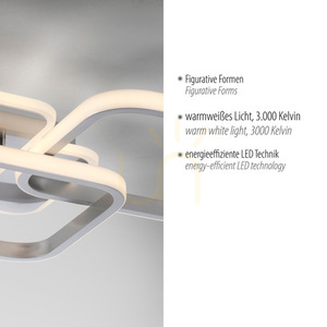 SEVENT Plafond 14117-55 Silver 1xLED small 3