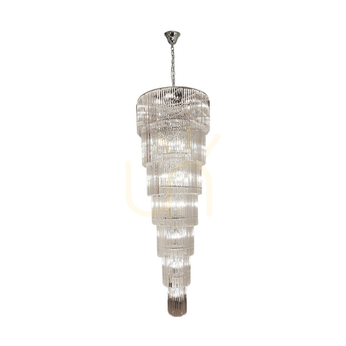 Kontrola LUXE Závěsné svítidlo 18006-69-CHR Chrom 69xE14