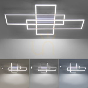Plafond Q-INIGO 8195-55 Silver 3xLED small 4