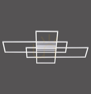 Plafond Q-INIGO 8195-55 Silver 3xLED small 0