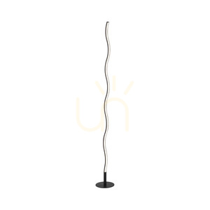 Stojací lampa WAVE 15168-18 černá 1xLED 10 Stojací lampa WAVE 15168-18 černá 1xLED small 10