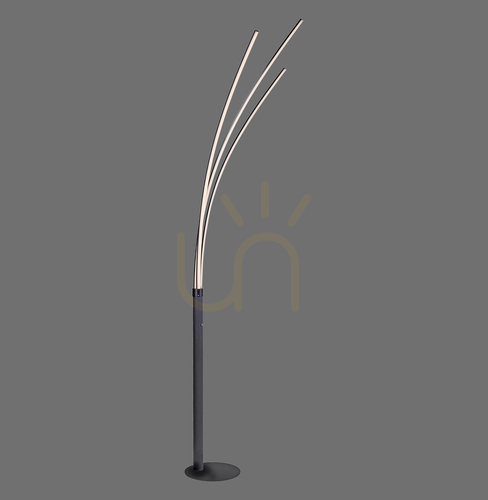 Kontrola Stojací lampa MAJA 15383-18 černá 3xLED
