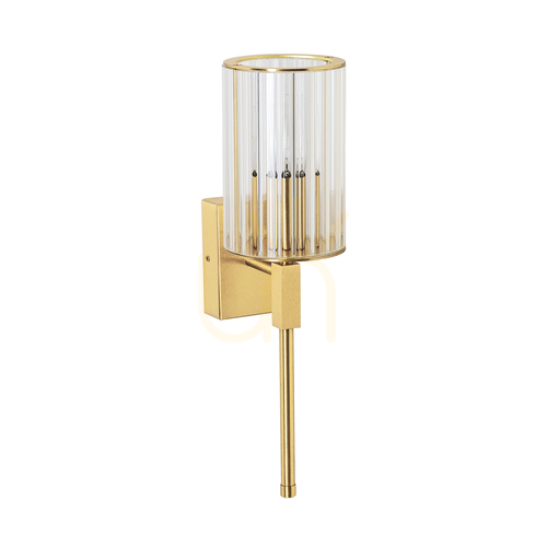Kontrola Nástěnné svítidlo ARIA 1224 Brass 1xE14