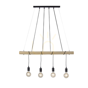 Závěsné svítidlo TERO 15505-18 Black 4xE27 1 Závěsné svítidlo TERO 15505-18 Black 4xE27 small 1