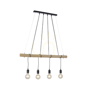 Závěsné svítidlo TERO 15505-18 Black 4xE27 6 Závěsné svítidlo TERO 15505-18 Black 4xE27 small 6