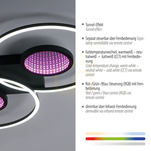 Plafond TUNEL 15160-18 Black 4xLED 3 Plafond TUNEL 15160-18 Black 4xLED small 3