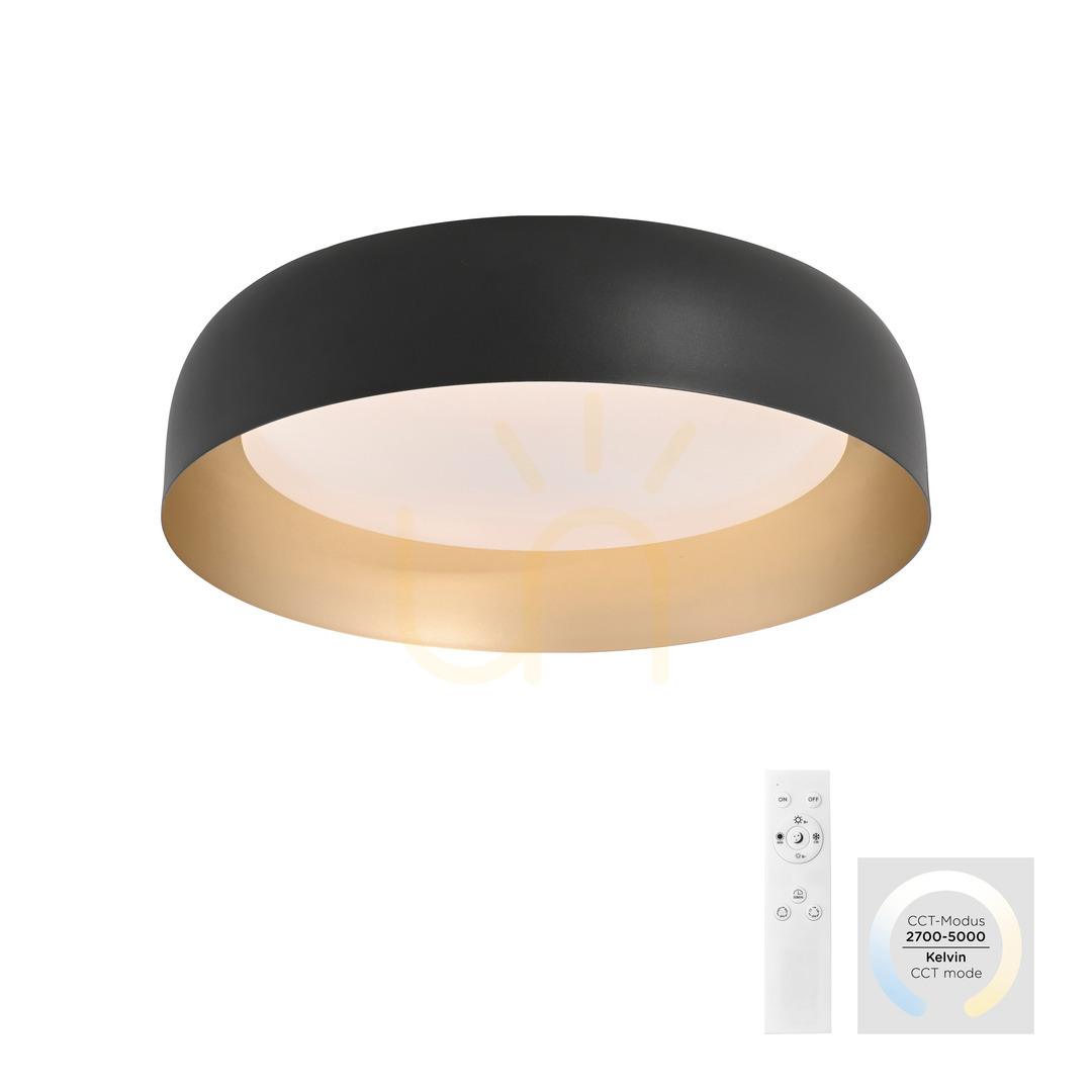 Pohled Plafond OSKO 14215-18 Black 1xLED Plafond OSKO 14215-18 Black 1xLED