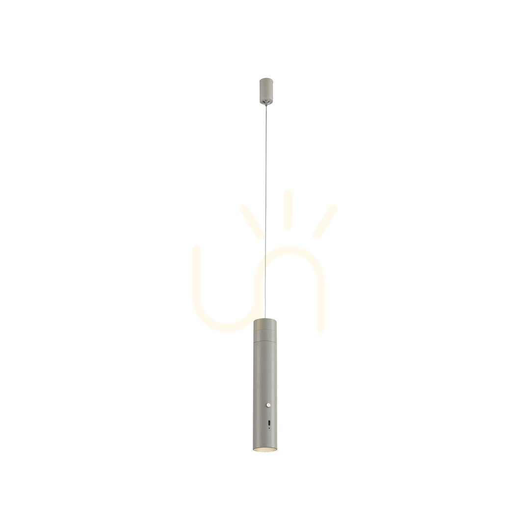 Kontrola Závěsné svítidlo ATTACH 18281-40 Grey 1xLED Závěsné svítidlo ATTACH 18281-40 Grey 1xLED