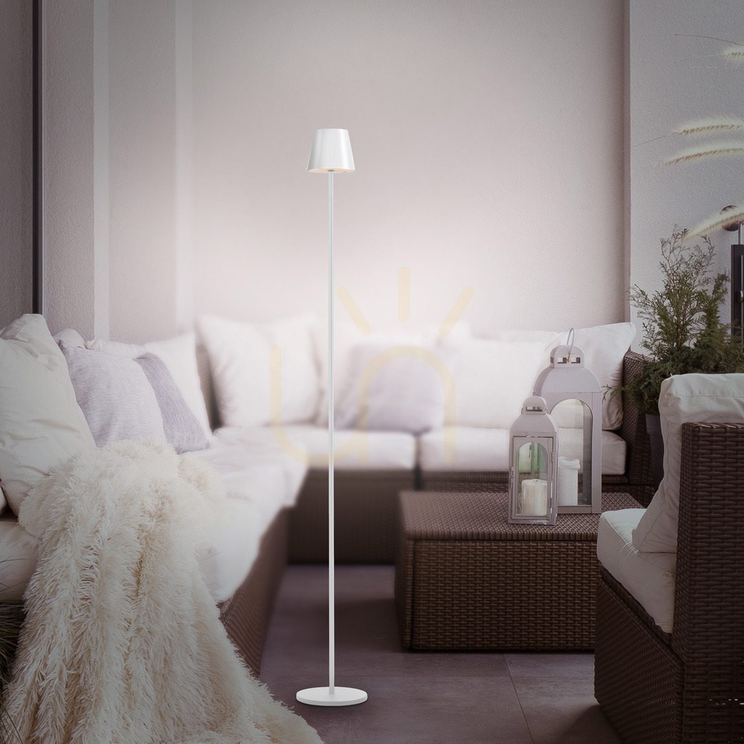 Zobrazit Zahradní lampa EURIA 19252-16 bílá 1xLED Zahradní lampa EURIA 19252-16 bílá 1xLED