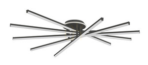 Plafond LUNARA MS203650 Black 1xLED small 0