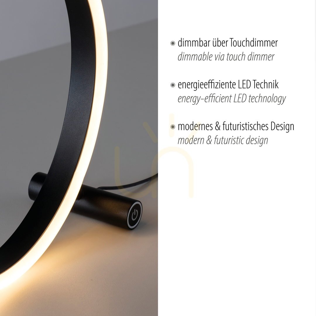 Zobrazit Stolní lampa RITUS 15390-13 Anthracite 1xLED Stolní lampa RITUS 15390-13 Anthracite 1xLED