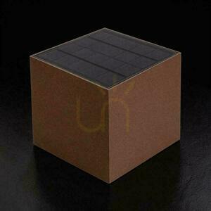 Solární venkovní nástěnné svítidlo V-TAC VT-409CCT corten LED 3 W IP65 s pohybovým senzorem small 13