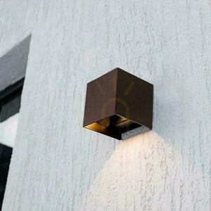Solární venkovní nástěnné svítidlo V-TAC VT-409CCT corten LED 3 W IP65 s pohybovým senzorem small 9