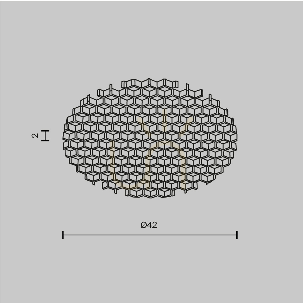 Zobrazit Příslušenství pro vestavnou lampu HoneyComb001-D41.5 Maytoni Maytoni Příslušenství pro vestavnou lampu HoneyComb001-D41.5 Maytoni Maytoni