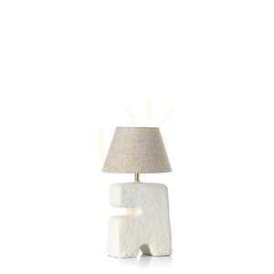 Stolní lampa BAZAR BIZAR L’Objet S, bílá, papírmašé small 2